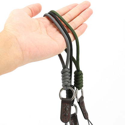 BJ-01 For Sony Fujifilm Canon Camera Hanging Strap Pure Cotton Braided Carrying Rope Key Chain Wrist Strap