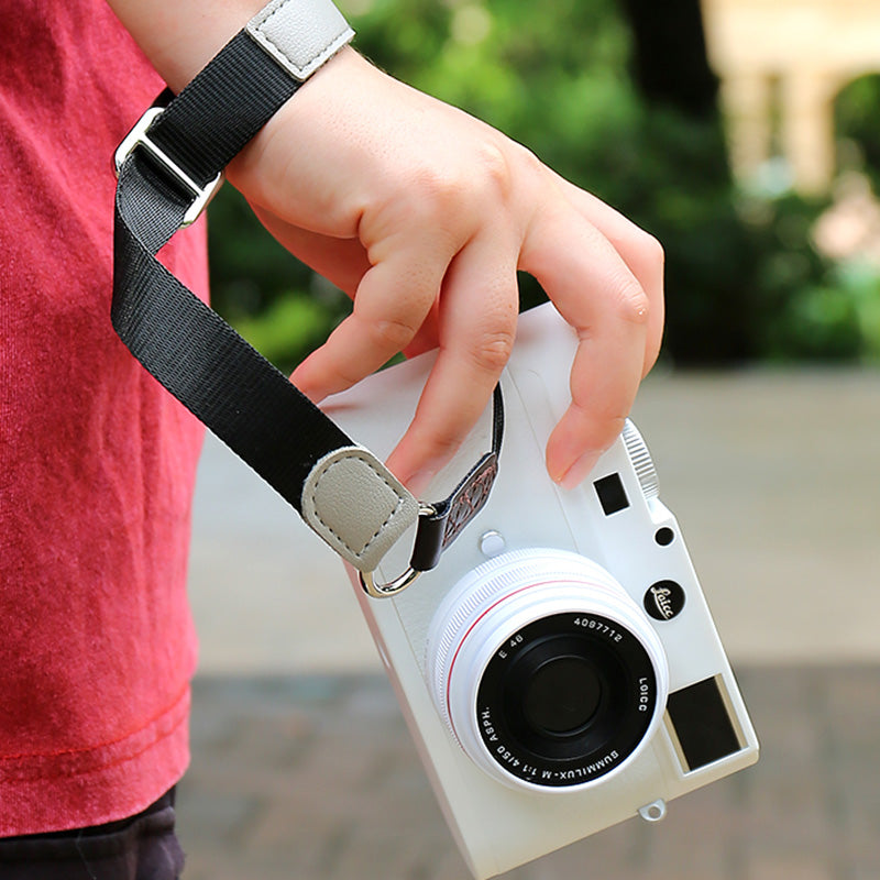 Camera Carrying Strap For Sony Fujifilm Canon , 29-35CM Telescopic Polyester Anti-Wear Wrist Strap