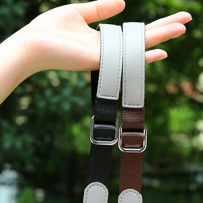 Camera Carrying Strap For Sony Fujifilm Canon , 29-35CM Telescopic Polyester Anti-Wear Wrist Strap