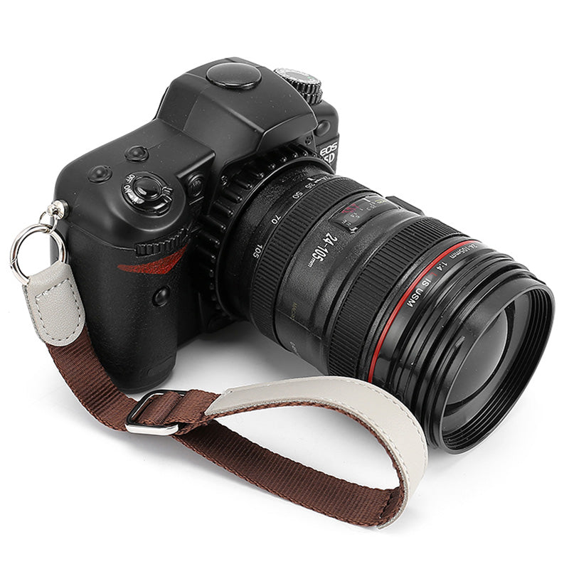 Camera Carrying Strap For Sony Fujifilm Canon , 29-35CM Telescopic Polyester Anti-Wear Wrist Strap