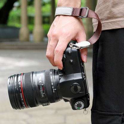 Camera Carrying Strap For Sony Fujifilm Canon , 29-35CM Telescopic Polyester Anti-Wear Wrist Strap