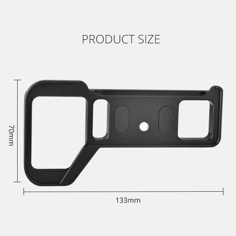 YELANGU CL8 Aluminum Baseplate for Sony A9II / A7R4 with Cold Shoe Interface Camera Accessory