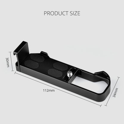 YELANGU CL9 For Canon G7X2 / G7X3 Lightweight Aluminum Alloy Expansion L Plate with Wrench