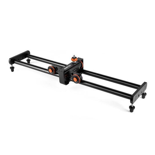 YELANGU L4X-BE Camera Dolly + Camera Slider Set 3-Speed Electric Dolly Car with 60cm Aluminum Alloy Track Rail and Remote