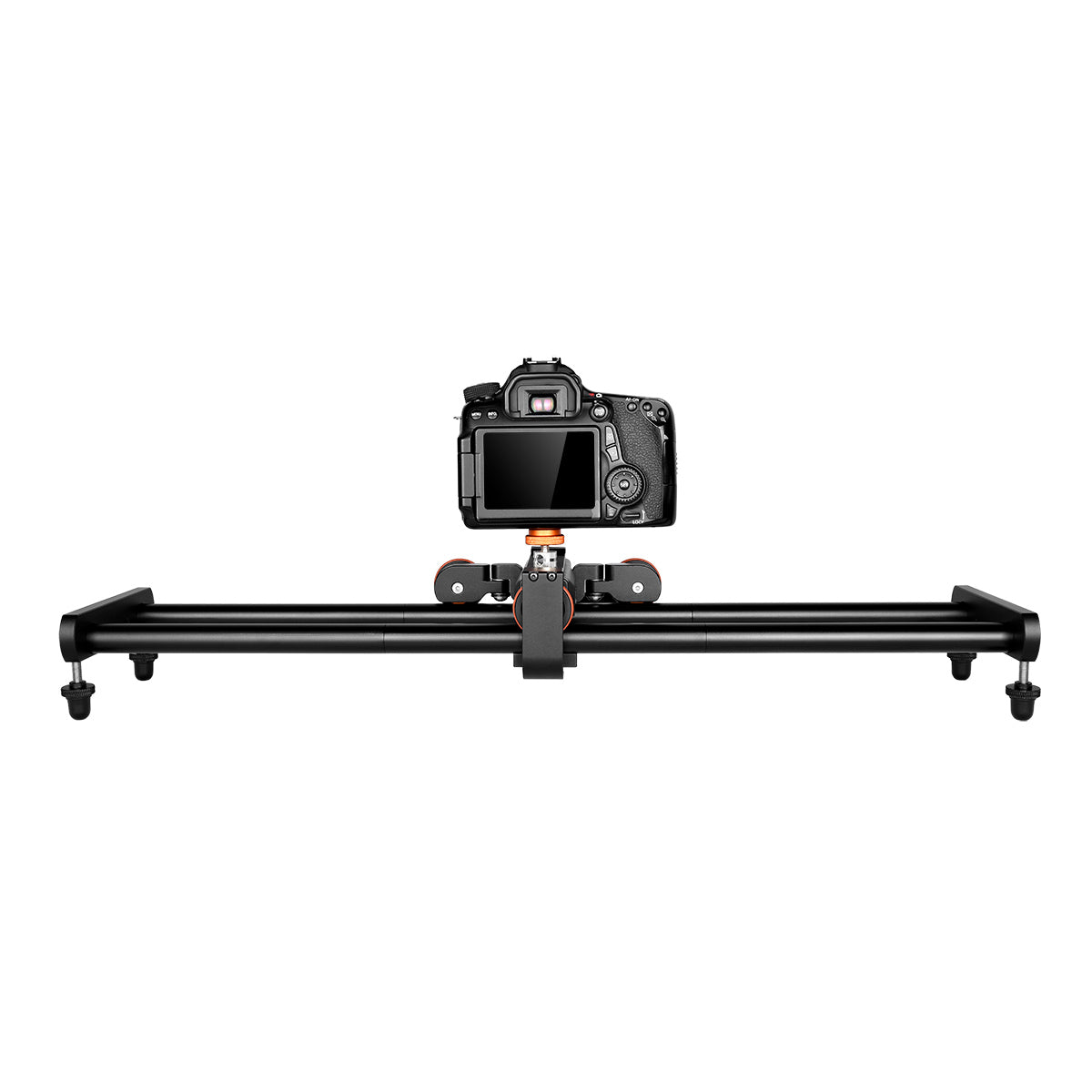 YELANGU L4X-BE Camera Dolly + Camera Slider Set 3-Speed Electric Dolly Car with 60cm Aluminum Alloy Track Rail and Remote