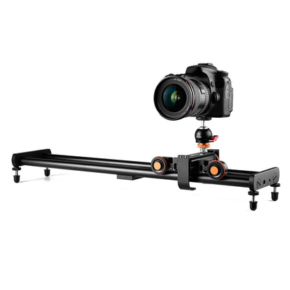 YELANGU L4X-60ET 3-Speed Electric Dolly Car Camera Slider Track Dolly with 60cm Slider Rail and Track Buckle