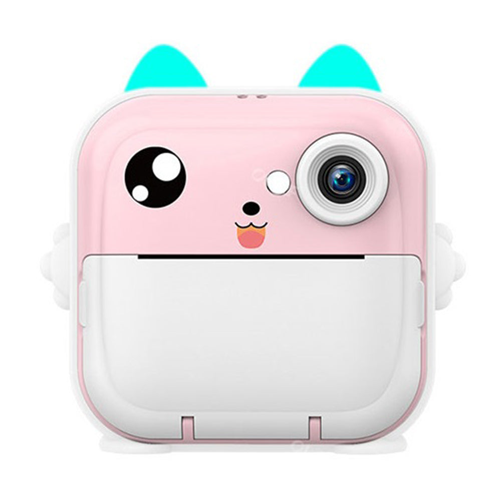 Q5 Portable HD Dual-Lens Instant Camera Children Camera Error Printer Camera (with 32G Memory Card + Card Reader)