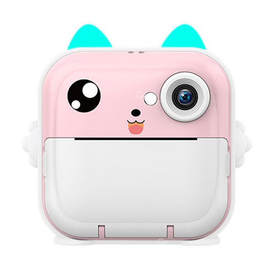 Q5 Portable HD Dual-Lens Instant Camera Children Camera Error Printer Camera (with 32G Memory Card + Card Reader)