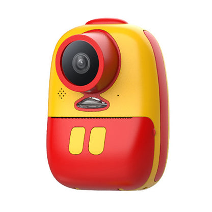 D10 2-inch Screen Kids ABS Instant Camera Dual Lens Rechargeable Camera Toy with Print Paper