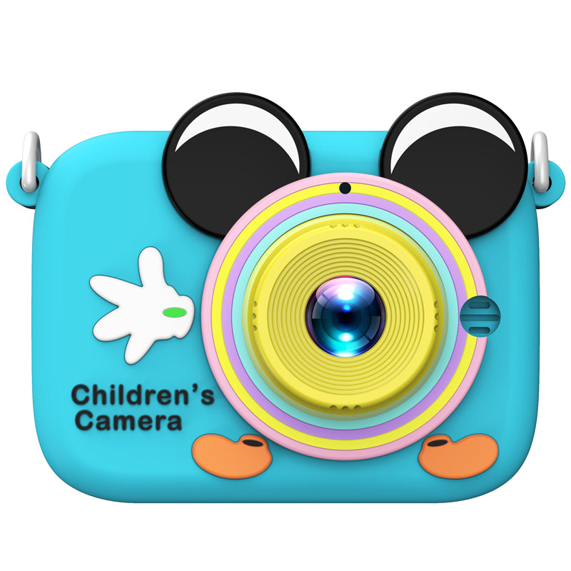 D9 Mini Size High Definition Dual-Lens Kid's Educational Camera Children Video Camera Toy Supporting 32GB Memory Card