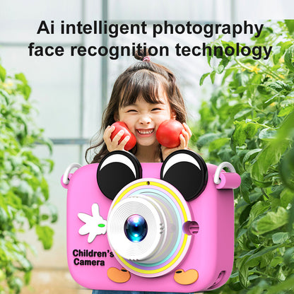 D9 Mini Size High Definition Dual-Lens Kid's Educational Camera Children Video Camera Toy Supporting 32GB Memory Card