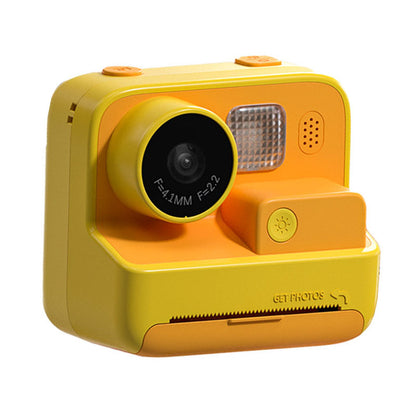 KOOOL K27 2-inch Screen ABS+PC Kids Instant Camera Toy HD Dual Lens Rechargeable Camera