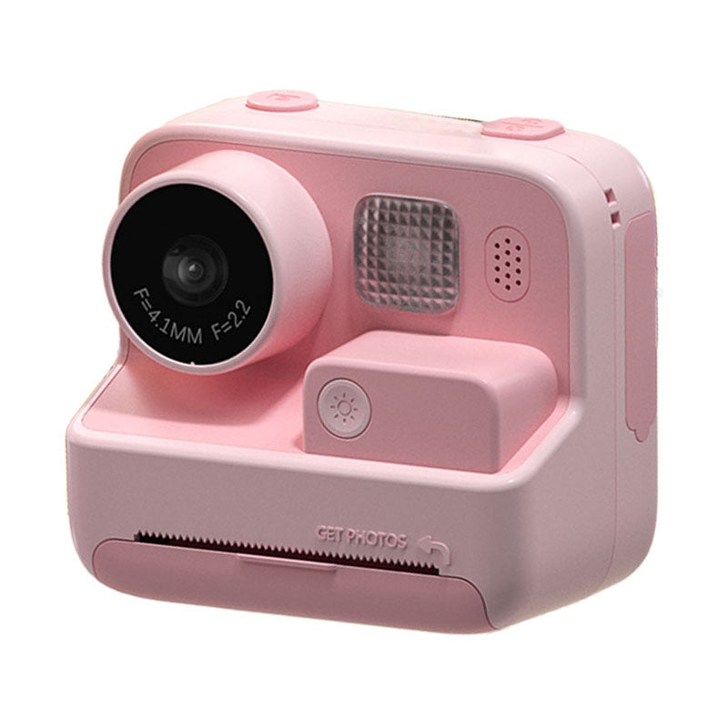 KOOOL K27 2-inch Screen ABS+PC Kids Instant Camera Toy HD Dual Lens Rechargeable Camera