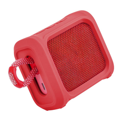 LIGHTNING POWER Silicone Case for JBL GO3 Portable Speaker Sleeve Protective Cover with Strap