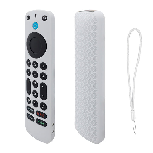 For Amazon Alexa Voice Remote Pro Anti-scratch Protective Case TV Remote Controller Silicone Sleeve Cover