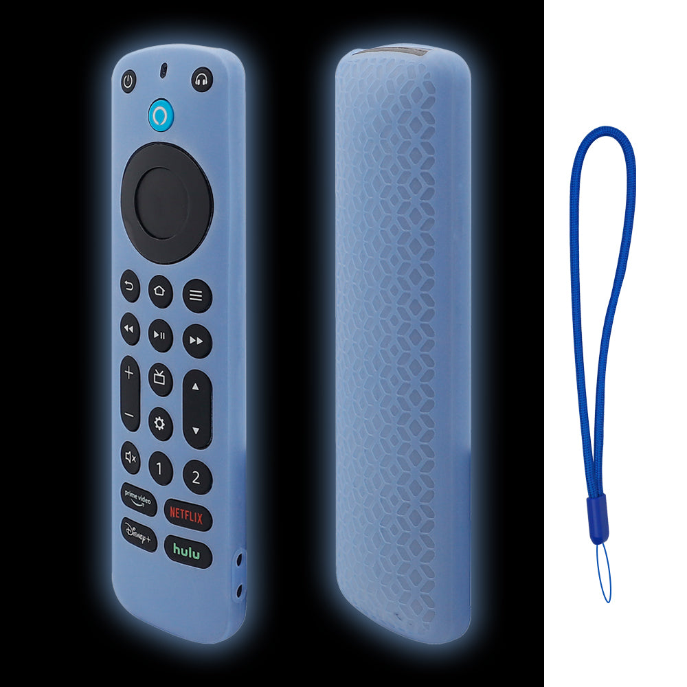 For Amazon Alexa Voice Remote Pro Anti-scratch Protective Case TV Remote Controller Silicone Sleeve Cover