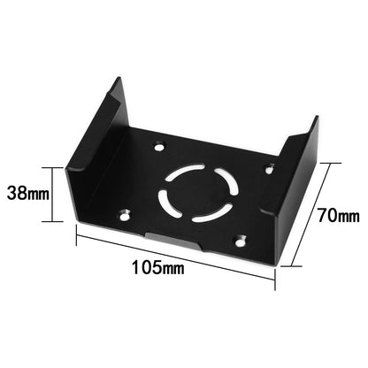 For Apple TV Box Wall-Mounted Hanger Acrylic+Metal Hanging Holder Stable Mounting Bracket