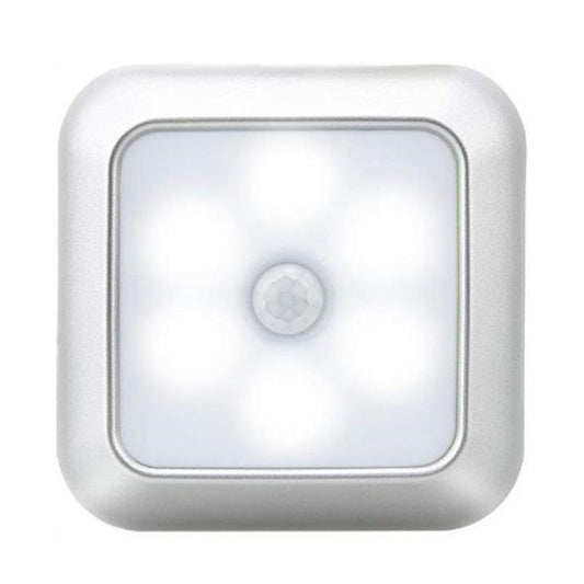 Square Human Infrared Sensor Light Smart Home Wardrobe Aisle Light Control Lamp Creative Night Light