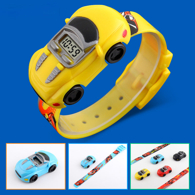 SKMEI 1241 Fashion Car Design Children Wrist Watch Student Electronic Watch