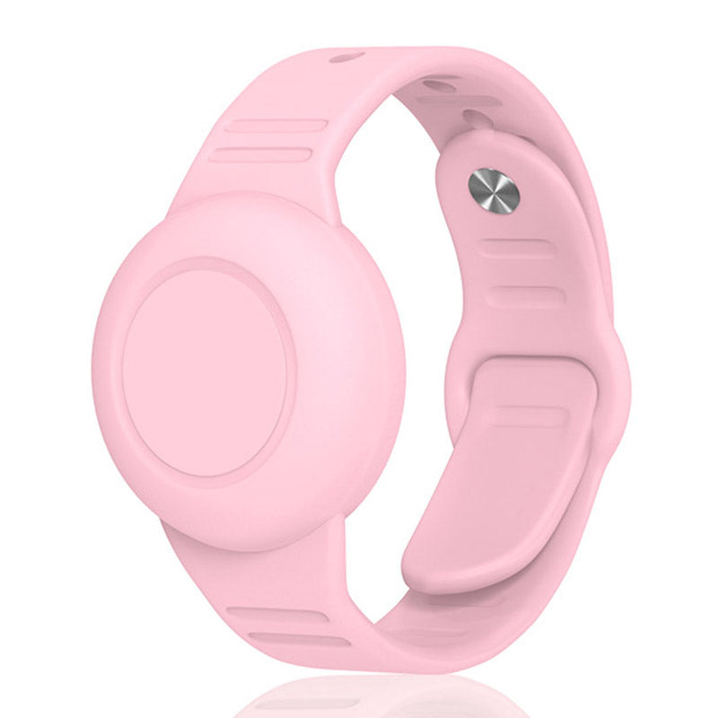 Waterproof Silicone Case for Apple AirTag Tracker Bracelet for Kids Bluetooth Finder Wristband Full Case Cover