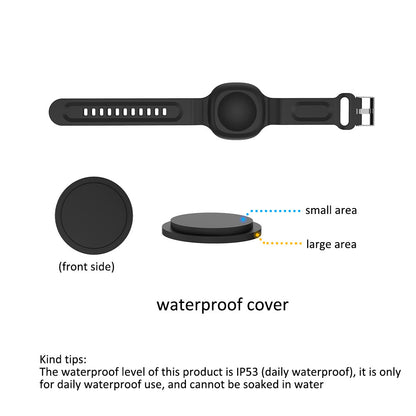 Waterproof Silicone Case for Samsung Galaxy SmartTag Tracker Full Cover for Kids Bluetooth Finder Wristband Case