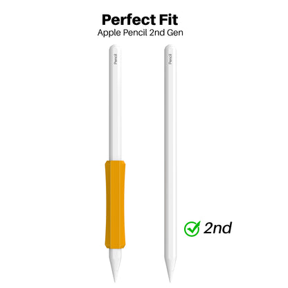 AHASTYLE LC03 3Pcs / Pack Soft Silicone Grip Holder for Apple Pencil 1st / 2nd Generation Stylus Pencil Non-Slip Protective Cover