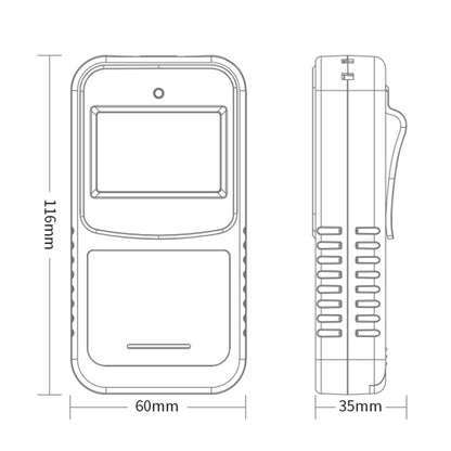 BOSEAN FS-600 Nuclear Radiation Detector Geiger Counter X-ray Beta Gamma Tester GM Counter Dose Rate Real-time Dosimeter