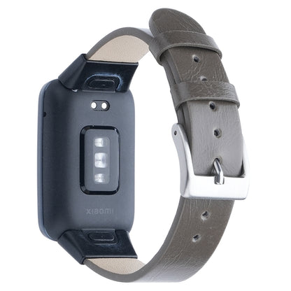 For Xiaomi Mi Band 7 Pro Genuine Cow Leather Watch Strap Adjustable Wristband