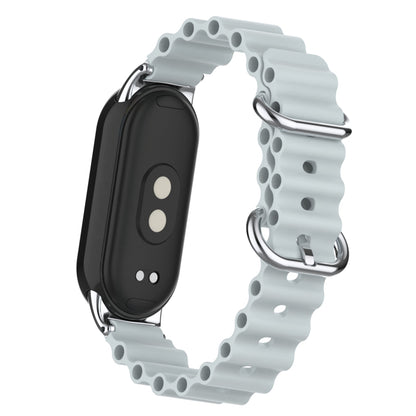 For Xiaomi Smart Band 8 Ocean Band Adjustable Loop Sport Watch Strap with Connector