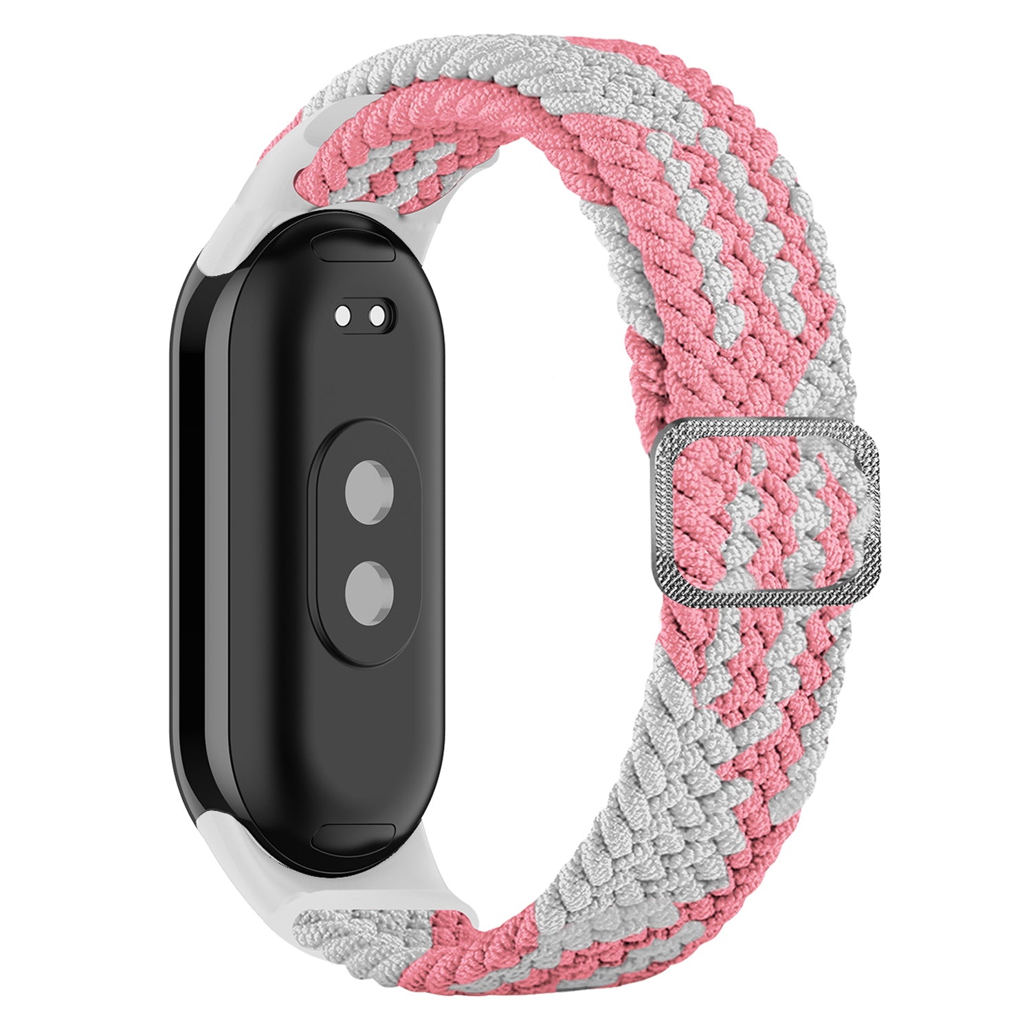 For Xiaomi Smart Band 8 Stretchy Nylon Watch Band Adjustable Braided Sport Strap