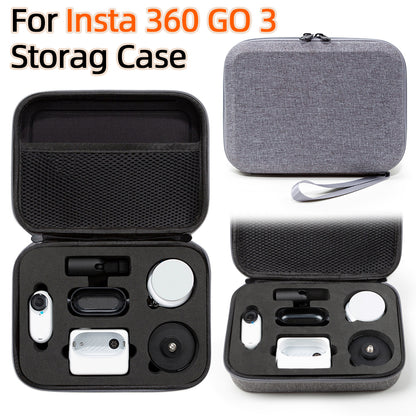 For Insta360 GO 3 Camera Protective Organizer Case Ant Cloth+EVA Storage Bag