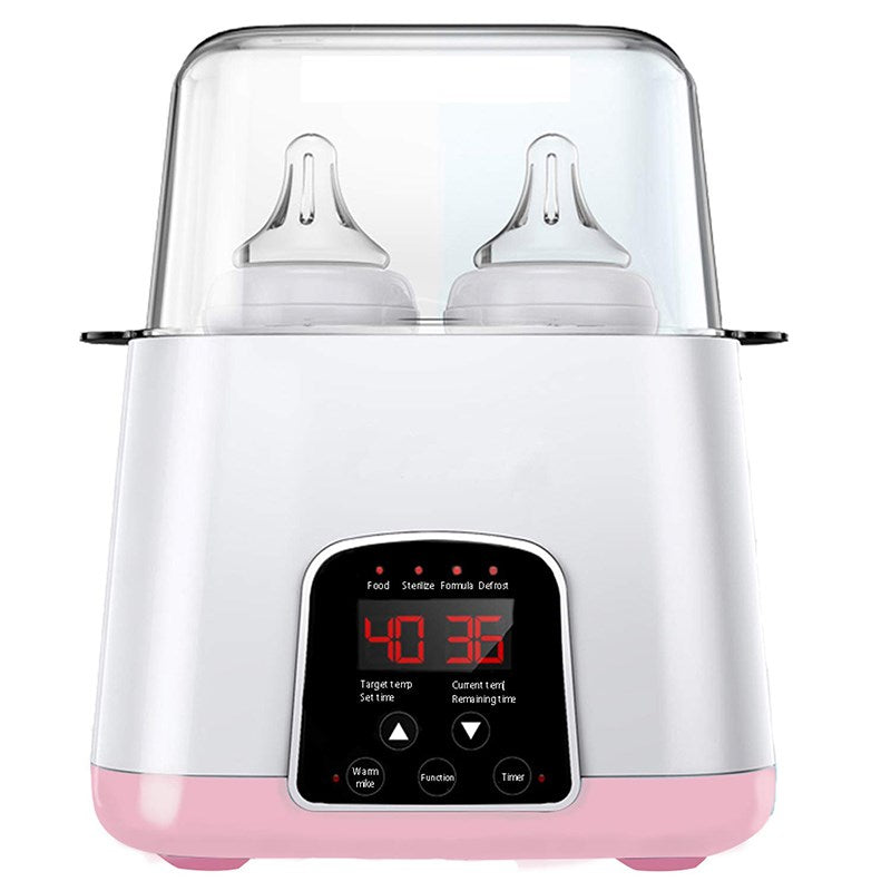 Baby Bottle Warmer 4-in-1 Multi-functional Milk Heater Steam Sterilizer