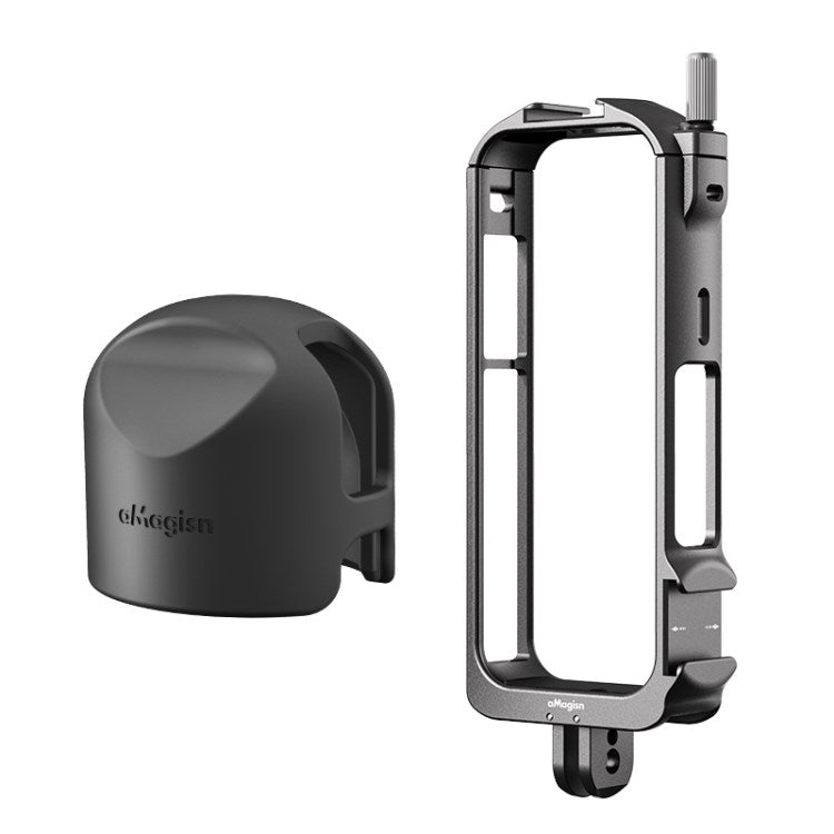 AMAGISN For Insta360 X3 Metal Protective Frame Camera Cage with Lens Cover