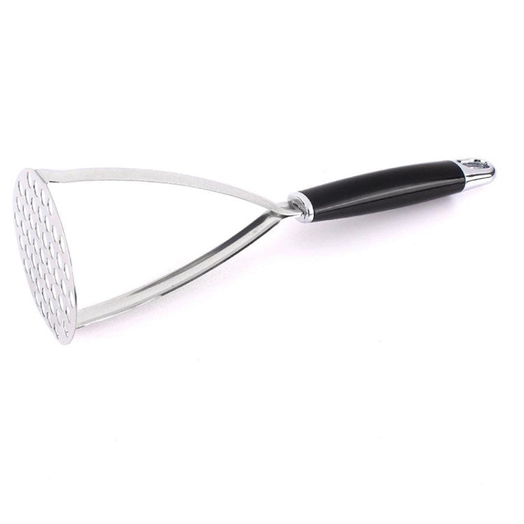 Manual Potato Masher Stainless Steel Vegetable Fruit Masher Presser (No FDA Certification, BPA Free)