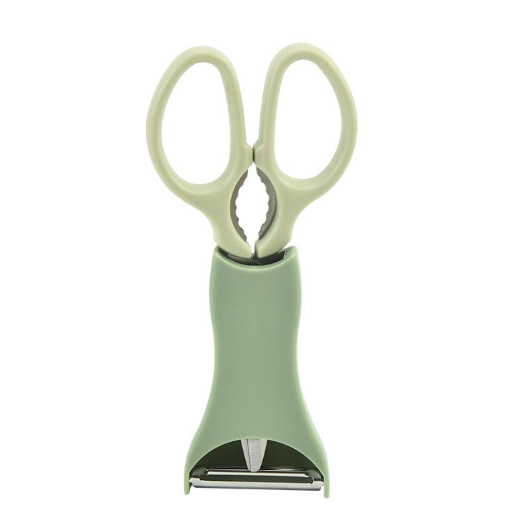 2Pcs / Set Stainless Steel Kitchen Scissors + Potato Peeler (BPA Free, No FDA Certificate)