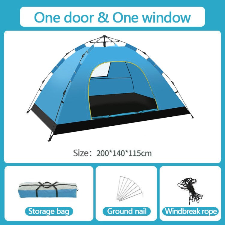 Camping Tent Waterproof UV Protection Outdoor Picnic Easy Open Automatic Tent