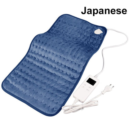 30x60cm Electric Heating Blanket Heated Throw Machine Washable Soft Heated Mat