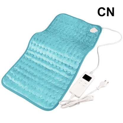 30x60cm Electric Heating Blanket Heated Throw Machine Washable Soft Heated Mat