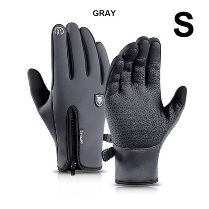 Q9068 1 Pair Winter Thermal Gloves Outdoor Touch Screen Glove Freezer Work Gloves for Men Women