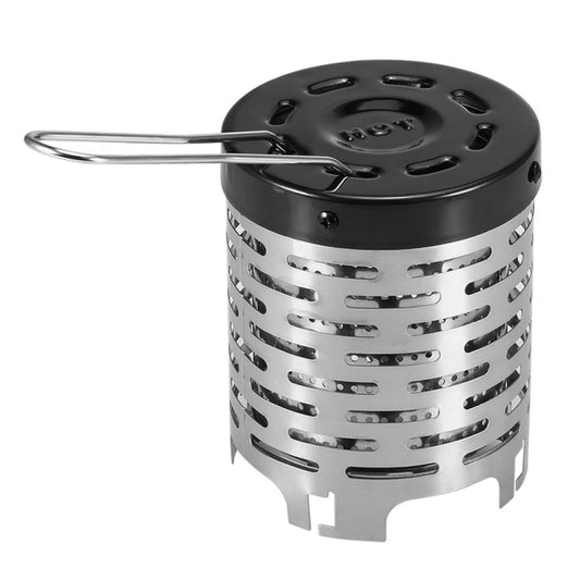 Portable Mini Camping Stove Stainless Steel Tent Heater Stoves for Outdoor Camping Hiking