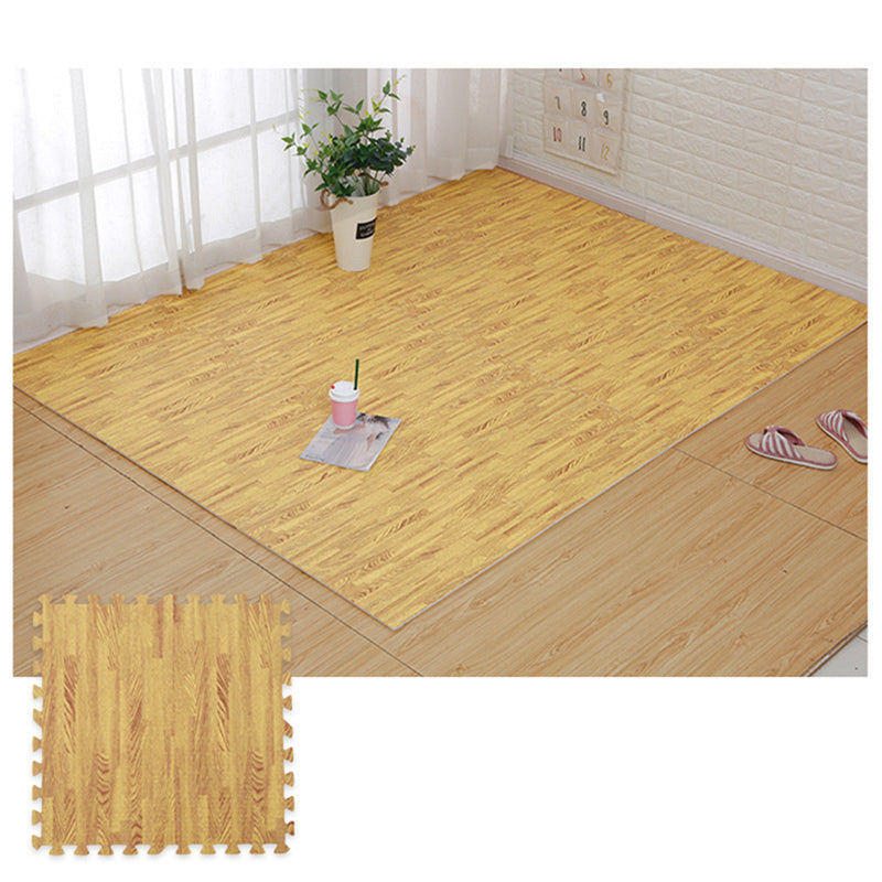 4Pcs 60*60*1.2cm Children Crawling Mat Wood Grain EVA Floor Mat Sports Protection Gym Non-slip Soft Foam Puzzle Rug