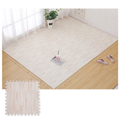 4Pcs 60*60*1.2cm Children Crawling Mat Wood Grain EVA Floor Mat Sports Protection Gym Non-slip Soft Foam Puzzle Rug