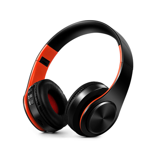 Foldable HIFI Stereo Portable Comfortable Bluetooth Wireless Stereo Headset