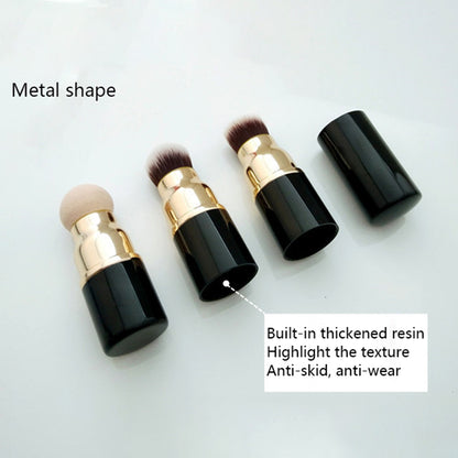 3-in-1 Makeup Brush Foundation Loose Powder Brush Sponge Egg Portable Makeup Tool