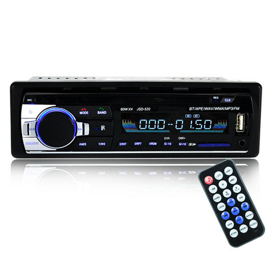 JSD520 Bluetooth Car Radio Stereo HeadUnit Player In-dash MP3 /USB/SD/FM/iPhone Non CD