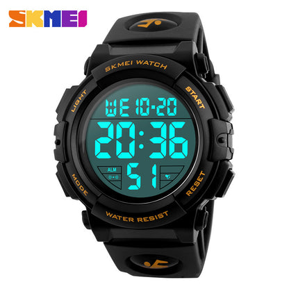 SKMEI Fashion Sports Watch 50m Waterproof Casual Watch with EL Light