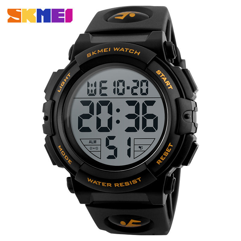 SKMEI Fashion Sports Watch 50m Waterproof Casual Watch with EL Light