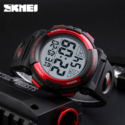 SKMEI Fashion Sports Watch 50m Waterproof Casual Watch with EL Light