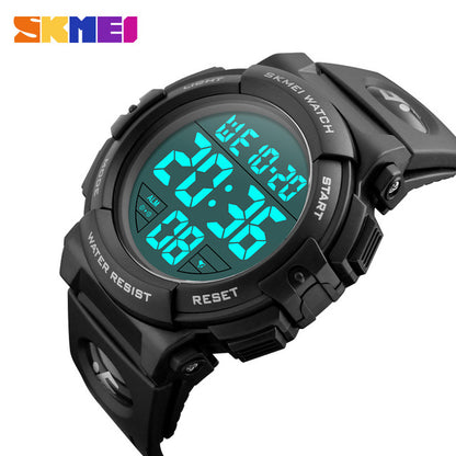 SKMEI Fashion Sports Watch 50m Waterproof Casual Watch with EL Light