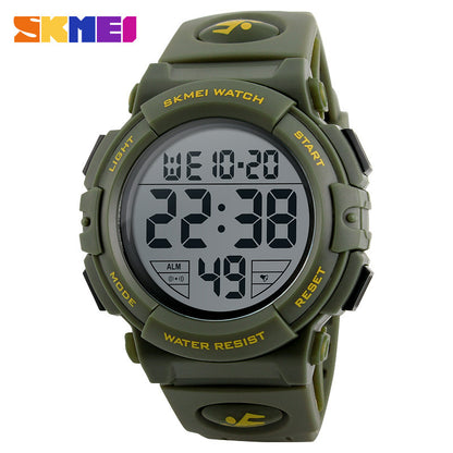 SKMEI Fashion Sports Watch 50m Waterproof Casual Watch with EL Light